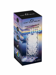 Светильник настольный декоративный ночник RGB Огонёк OG-LDP32